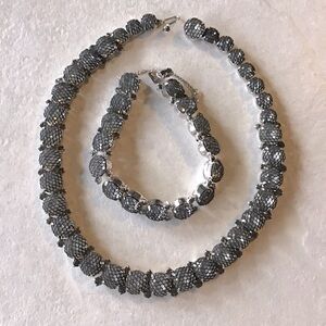 Vintage Kramer Silver Jewelry Set